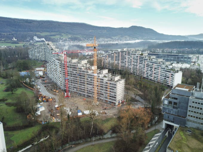 Telli - eine der grössten Baustellen der Schweiz